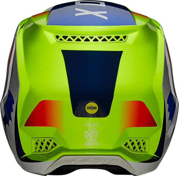 Casca Moto Enduro V3 RS Wired Flo Yellow