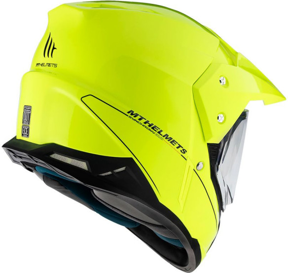 Casca Moto MX Synchrony Duosport SV Solid Gloss Fluor Yellow