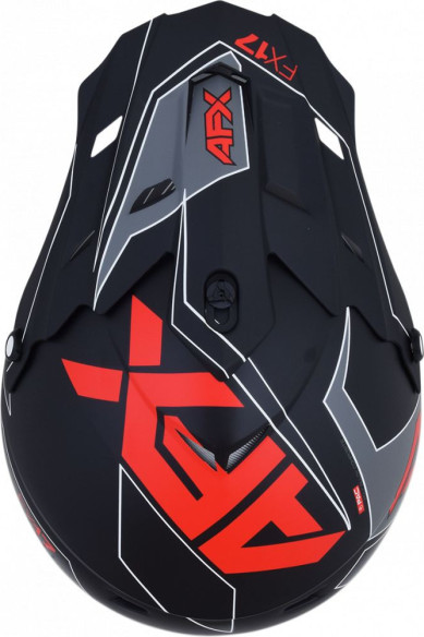 Casca Enduro FX-17 Matte Red/Black