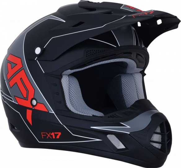 Casca Enduro FX-17 Matte Red/Black