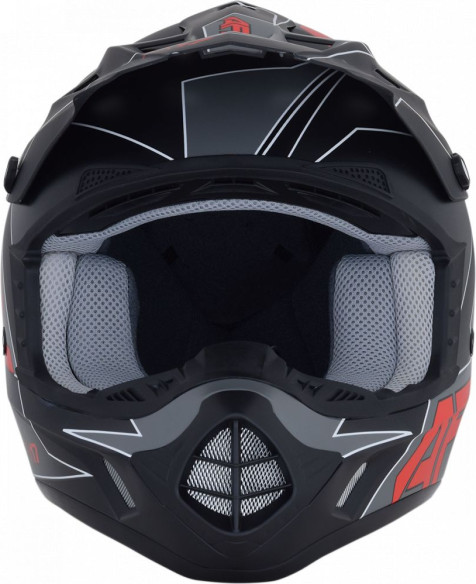 Casca Enduro FX-17 Matte Red/Black