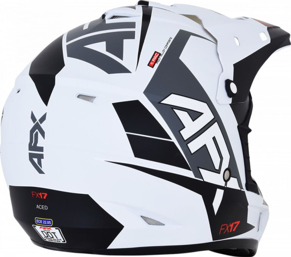 Casca Enduro FX-17 Matte White