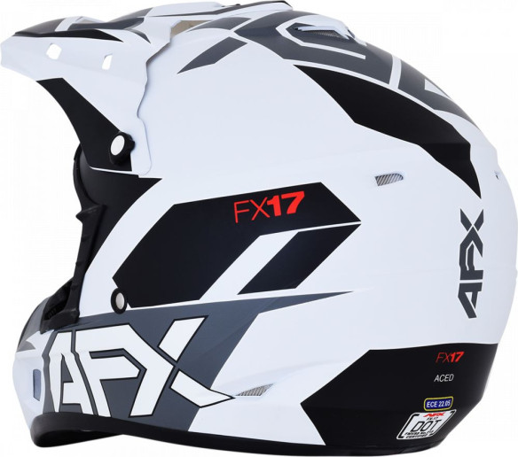 Casca Enduro FX-17 Matte White