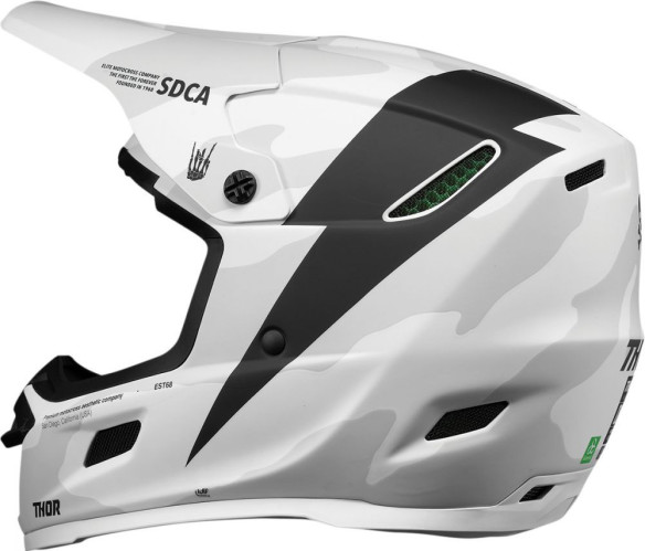 Casca MotoCross Reflex Cast White/Black