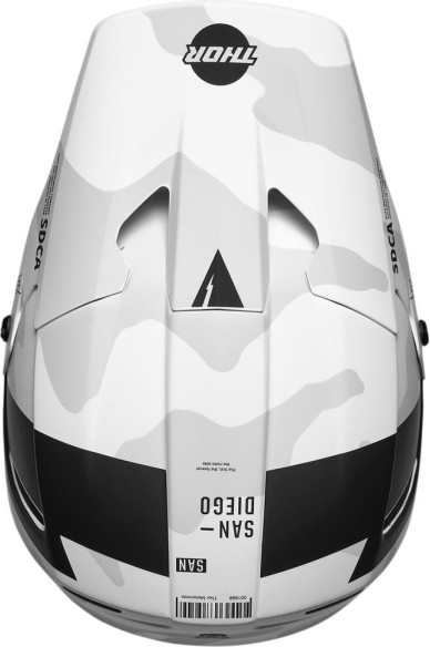 Casca MotoCross Reflex Cast White/Black
