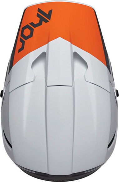 Casca MotoCross Reflex Cube Light Gray/Red Orange MIPS