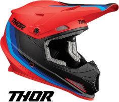 Casca MotoCross Sector Runner Red/Blue MIPS
