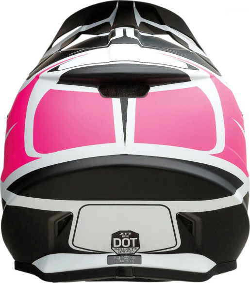 Casca Moto Enduro Rise Flame Pink/Black