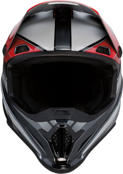 Casca Moto Enduro Rise Mc Red/Black