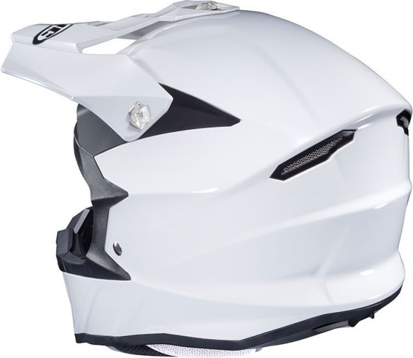 Casca Moto Enduro i50 Solid White