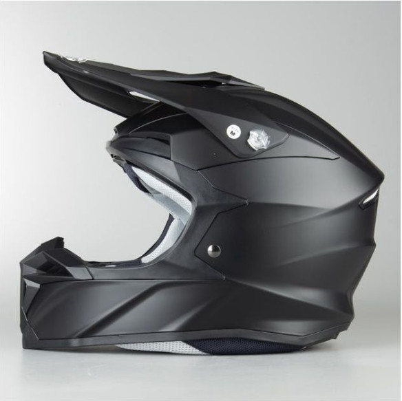 Casca Moto Enduro i50 Solid Black Matt