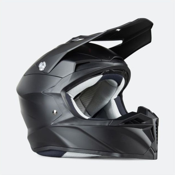 Casca Moto Enduro i50 Solid Black Matt