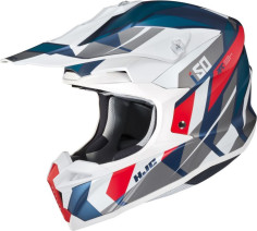 Casca Moto Enduro i50 Vanish White