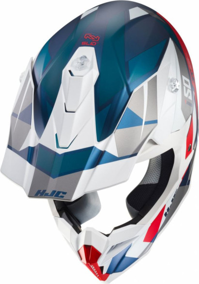 Casca Moto Enduro i50 Vanish White