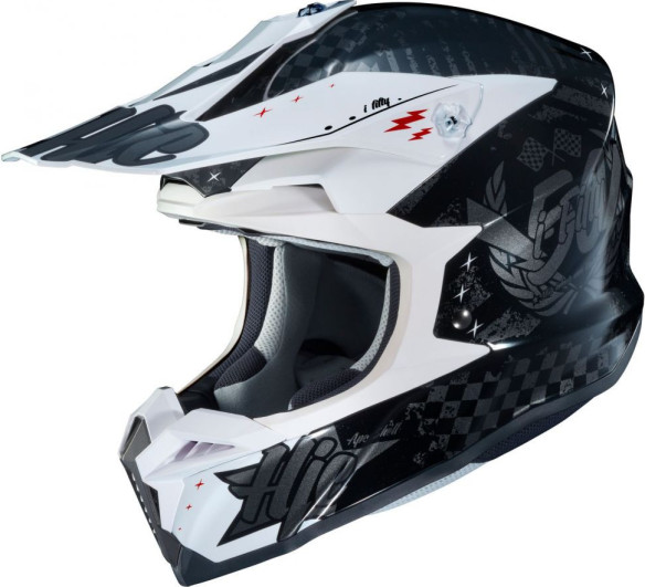 Casca Moto Enduro i50 Artax White