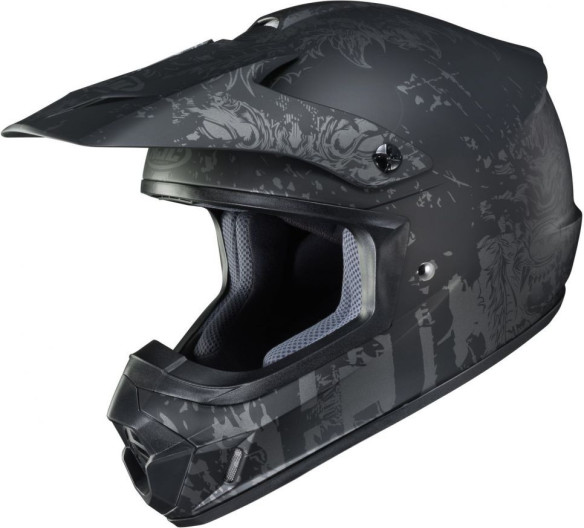 Casca Moto Enduro CS-MX II Creeper Black