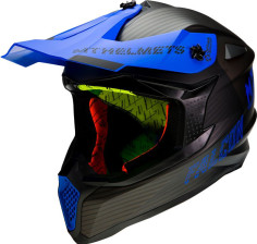 Casca Moto Enduro Falcon System D7 Matt Blue