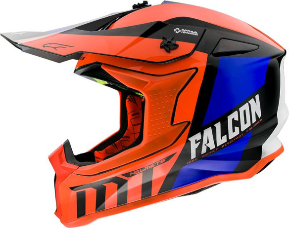 Casca Moto Enduro Warrior C4 Gloss Pearl Orange