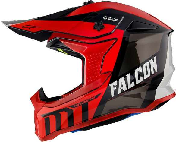Casca Moto Enduro Warrior C5 Gloss Pearl Red
