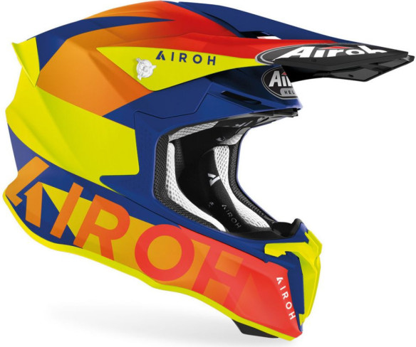 Casca Moto Enduro Twist 2.0 Lift Azure Matt