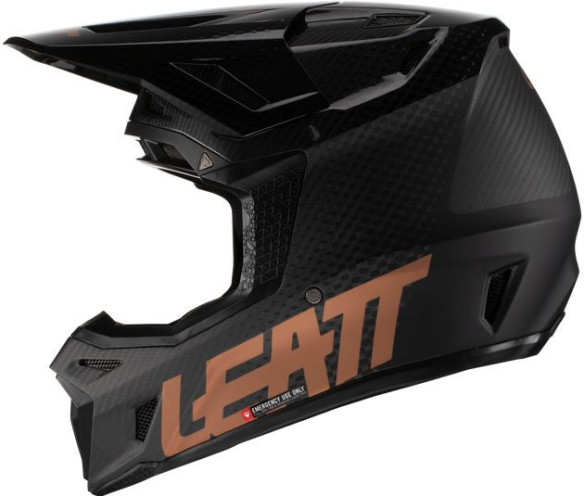 Casca Moto Enduro 9.5 + Ochelari 6.5 Iriz Carbon Black