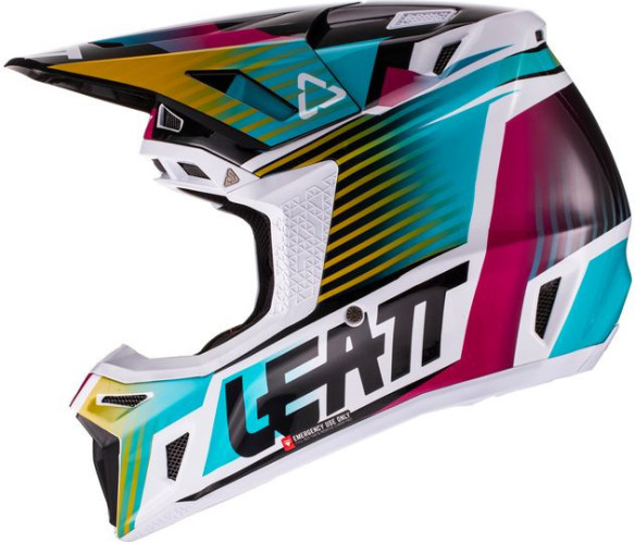 Casca Moto Enduro 8.5 + Ochelari 5.5 Aqua