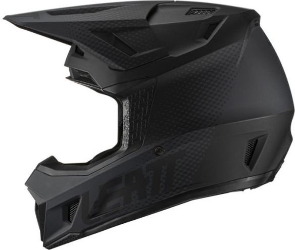 Casca Moto Enduro 7.5 + Ochelari 4.5 Black