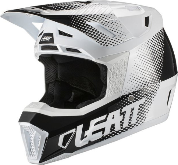 Casca Moto Enduro 7.5 + Ochelari 4.5 White