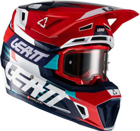 Casca Moto Enduro 7.5 + Ochelari 4.5 Royal