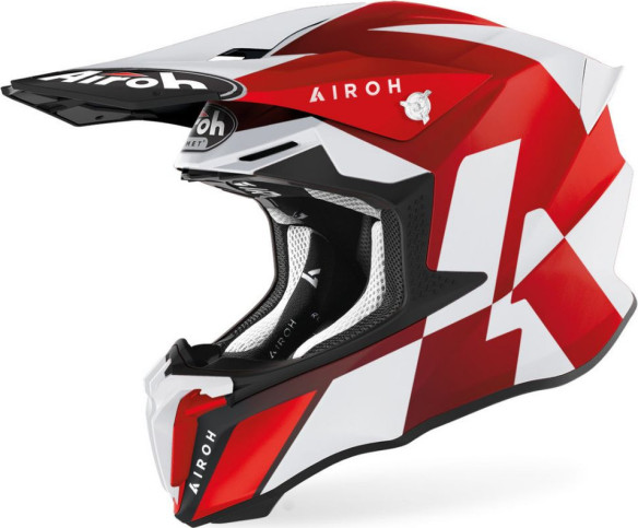 Casca Enduro Twist 2.0 Lift Red Matt