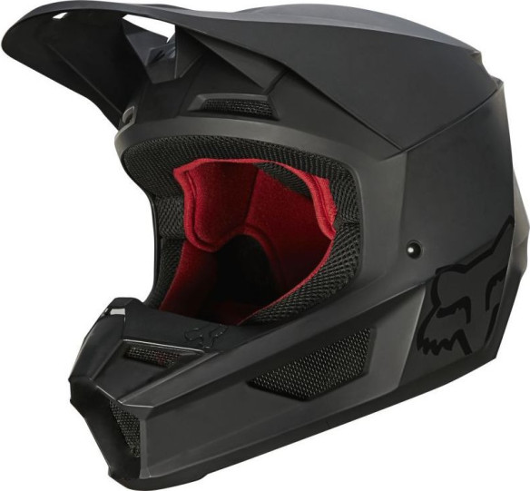 Casca MX V1 MATTE BLACK