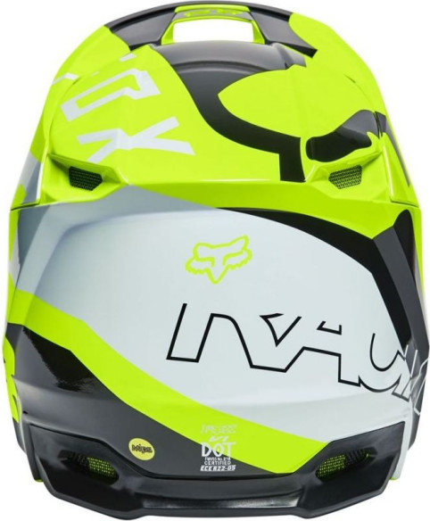 Casca Enduro V1 Skew Flo Yellow