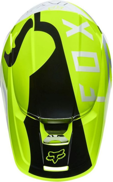 Casca Enduro V1 Skew Flo Yellow