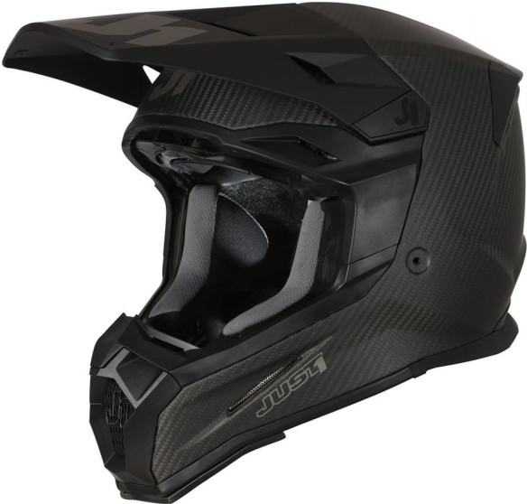 Casca Enduro J22 Solid Exposed Carbon Matt