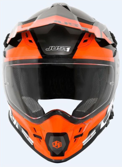 Casca ATV J34 Orange/Black