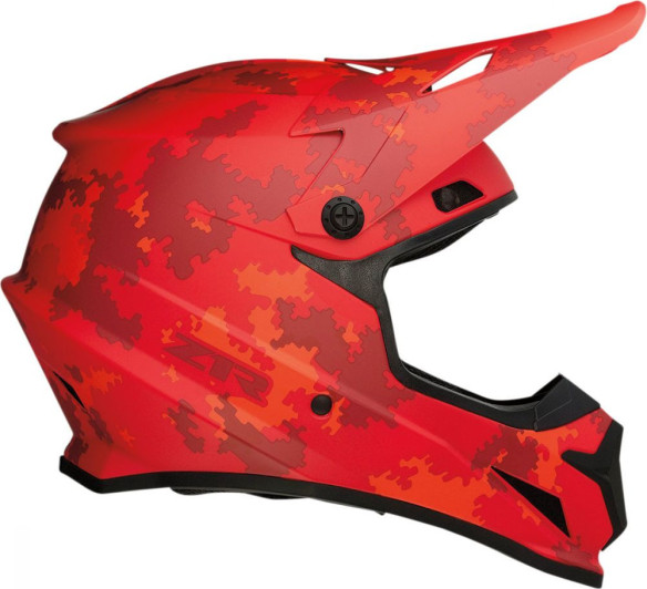 Casca Enduro Rise Camo 2 Red