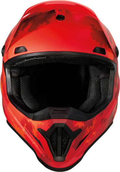 Casca Enduro Rise Camo 2 Red