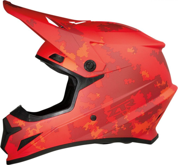 Casca Enduro Rise Camo 2 Red