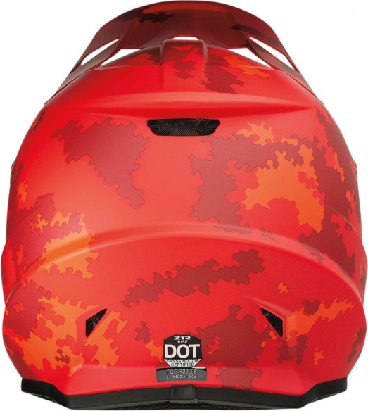 Casca Enduro Rise Camo 2 Red