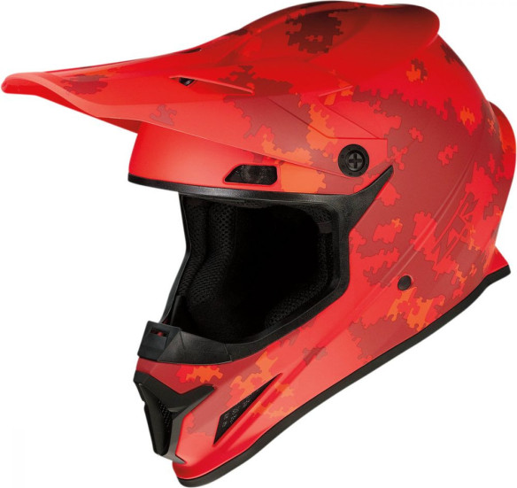 Casca Enduro Rise Camo 2 Red