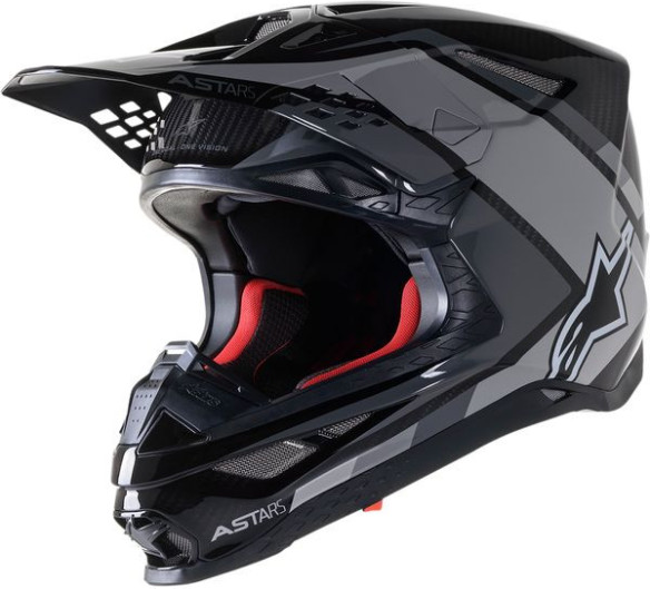 Casca Enduro Supertech M10 Carbon Black/Grey