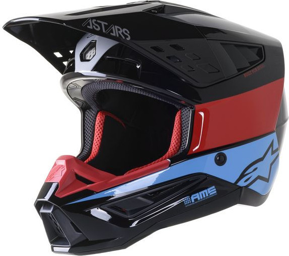Casca Enduro SM5 Beam Black/Yellow