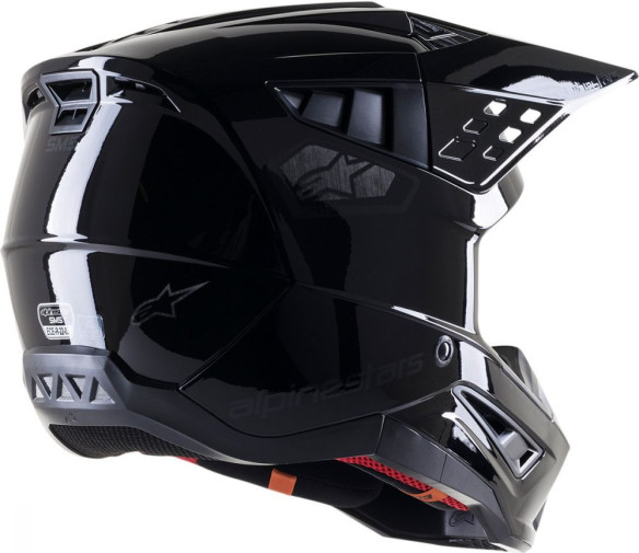 Casca Enduro SM5 Scout Black/Silver
