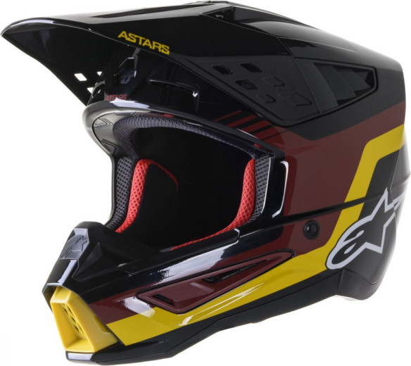 Casca Enduro SM5 Speed Venture Black/Yellow