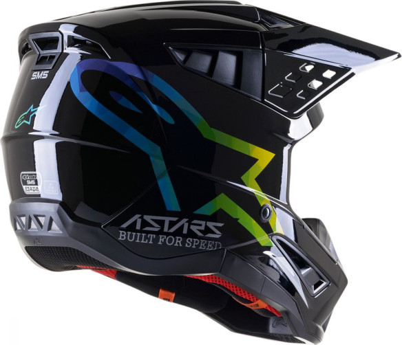 Casca Enduro SM5 Compass Black/Silver