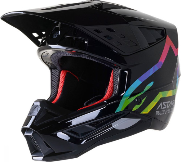 Casca Enduro SM5 Compass Black/Silver