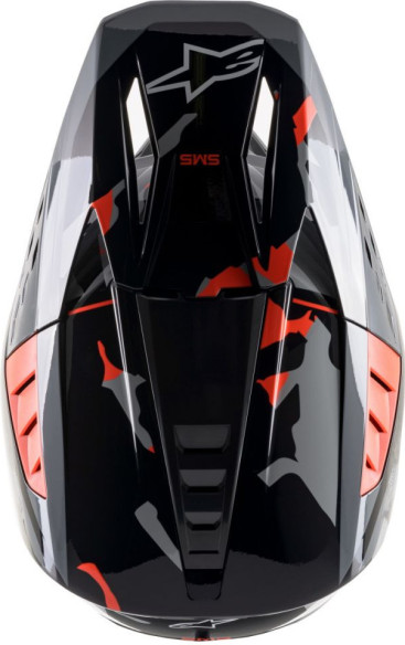 Casca Enduro SM5 Rover Black/Grey/Red
