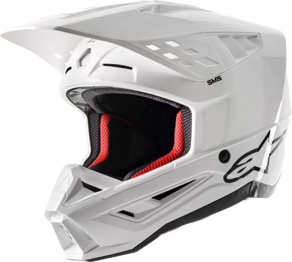 Casca Enduro SM5 Solid White