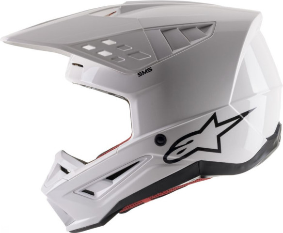 Casca Enduro SM5 Solid White