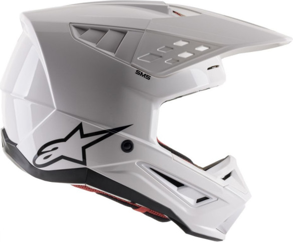 Casca Enduro SM5 Solid White
